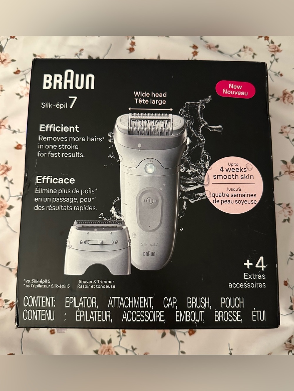 Braun Epilator Silk-épil 7 Hair Removal Device Shaver Trimmer Wet  dry SE7-041 - Picture 13 of 16